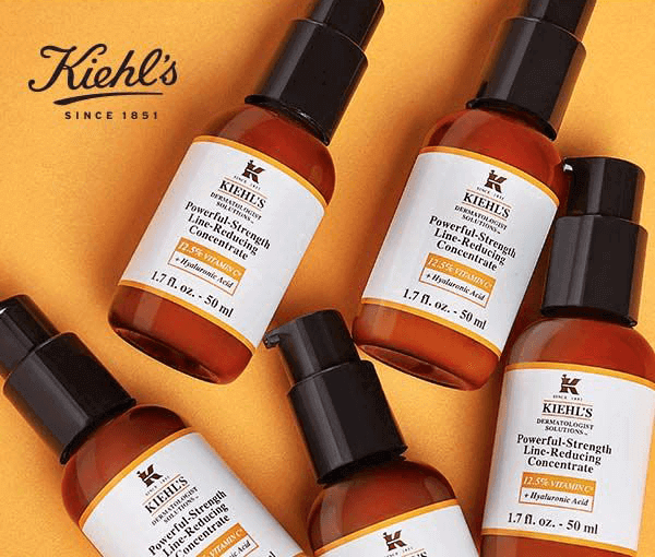 KIEHL'S,Powerful-Strengt,Line-Reducing Concentrate,เซรั่มวิตามินซี,Vit C Serum,ลดเลือนริ้วรอย,