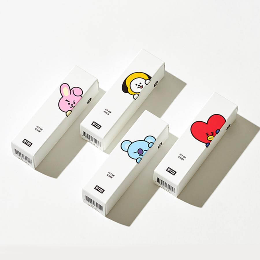 VT BT21 FIT ON STICK 01 HIGHLITER 9.5g ไฮไลท์แบบสติ๊ก ช่วยให้ใบหน้าของคุณให้ดูสวยงามมีมิติ เกลี่ยง่ายำม่เป็นคราบ และให้ความชุ่มชื้นบนผิวช่วยให้การแต่งติดทน