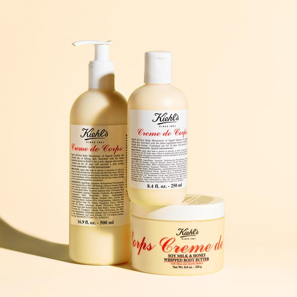 Kiehl's Creme de Corps 30ml ครีมบำรุงผิวสูตรเข้มข้นพิเศษยอดนิยม สำหรับผิวแห้งมากหรือผิวบริเวณที่แห้งเป็นพิเศษ ให้ผิวของคุณกลับมานุ่ม ชุ่มชื่น อีกครั้ง