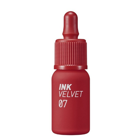 Peripera,Peripera Ink Valvet,Peripera Ink Valvet  #07 Girlish Red  ,Peripera Ink Valvetราคา,Peripera Ink Valvetรีวิว,Peripera Ink Valvetซื้อที่