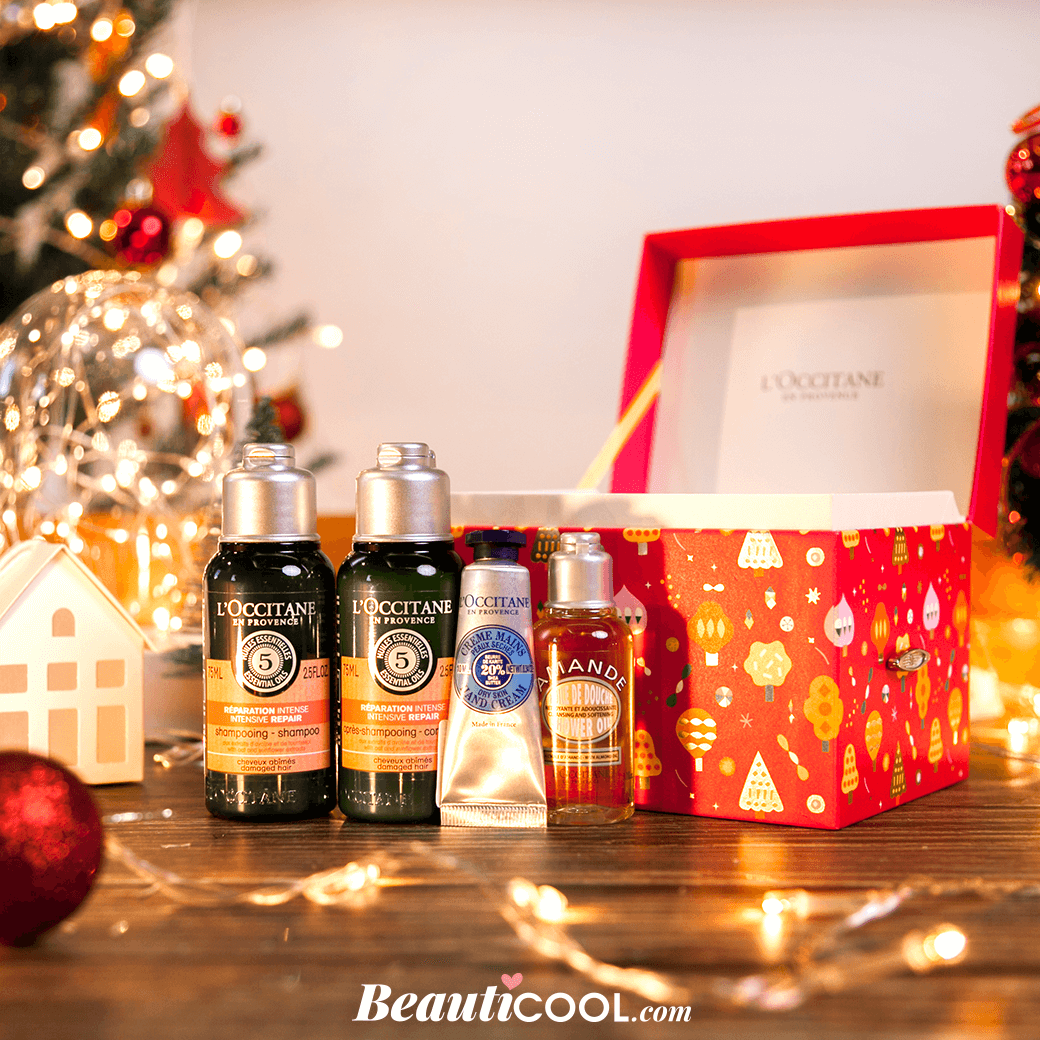 L'occitane Music Box Christmas Set (Holiday Limited Edition) เซ็ตของขวัญ Holiday Limited Edition "ไม่ใช่แค่กล่องธรรมดา แต่คือกล่องดนตรี ที่สามารถไขลานพร้อมมีเสียงเพลงวันคริสมาส อันแสนอบอุ่น"