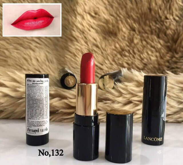 Lancome L'absolu Rouge Cream,Lancome L'absolu Rouge Cream #132,Lancome L'absolu Rouge Cream #132 รีวิว,Lancome L'absolu Rouge Cream #132 ราคา,Lancome L'absolu Rouge Cream สีไหนสวย,Lancome L'absolu Rouge Cream สีสวยมั้ย,ลิป lancome,lancome ลิป,