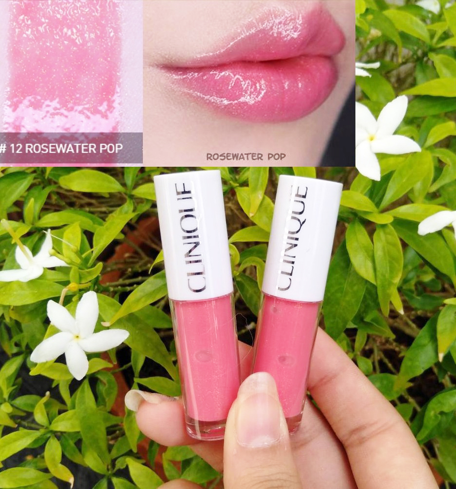 Clinique Pop Splash Lip Gloss Hydration ,Clinique Pop Splash Lip Gloss ,Clinique Pop Splash Lip Gloss รีวิว ,Clinique Pop Splash Lip Gloss review ,Clinique Pop Splash Lip Gloss Hydration #12 Rosewater Pop ,clinique pop splash lip gloss rosewater pop ,