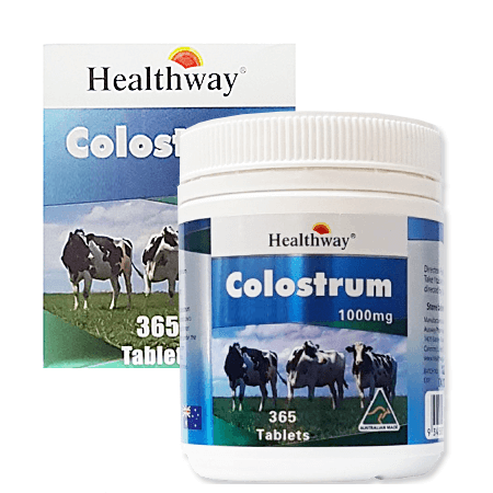 Healthway Colostrum 100% Natural 365 Tablets