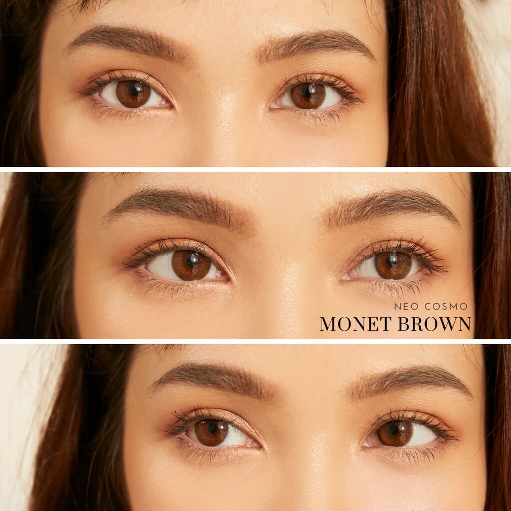 Neo Cosmo Monet Brown Dia14.2 คอนแทคเลนส์วัยรุ่นสุดฮิต