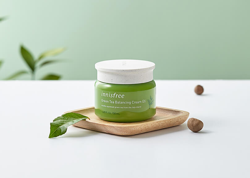  Innisfree Green Tea Seed Cream ครีมเพิ่มความชุ่มชื้น ด้วยประสิทธิภาพของชาเขียวบิวตี้กรีนที ช่วยให้ผิวคงความชุ่มชื้นยาวนาน