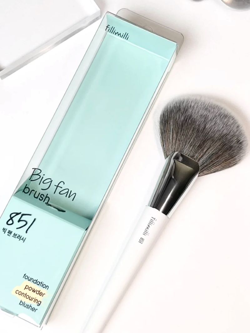 FILLIMILLI 851  Big Fan Brush  , FILLIMILLI  , แปรง FILLIMILLI , ฟิลลิมิลลี่ , แปรง คอนทัวร์ , FILLIMILLI 851  Big Fan Brush ราคา, FILLIMILLI 851  Big Fan Brush  รีวิว