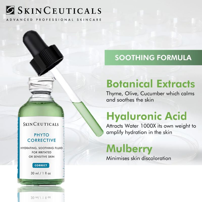 SKINCEUTICALS Phyto Corrective Gel 4ml ,SKINCEUTICALS Phyto Corrective Gel ,SkinCeuticals, Skinceuticals emollience , SKINCEUTICALS Phyto Corrective Gel Hydrating Serums 4ml