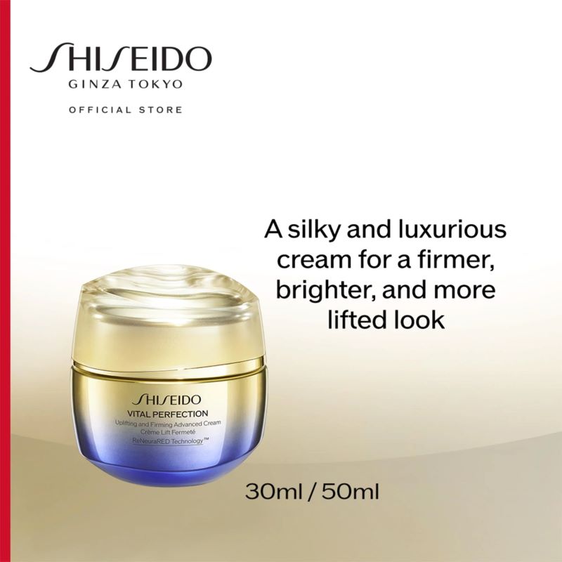 Shiseido Vital Perfection Uplifting and Firming Advanced Cream , Shiseido  , ครีม Shiseido , SHISEIDO ครีมบำรุงผิว , Shiseido vital perfection uplifting and firming cream รีวิว , shiseido vital perfection ใช้ยังไง