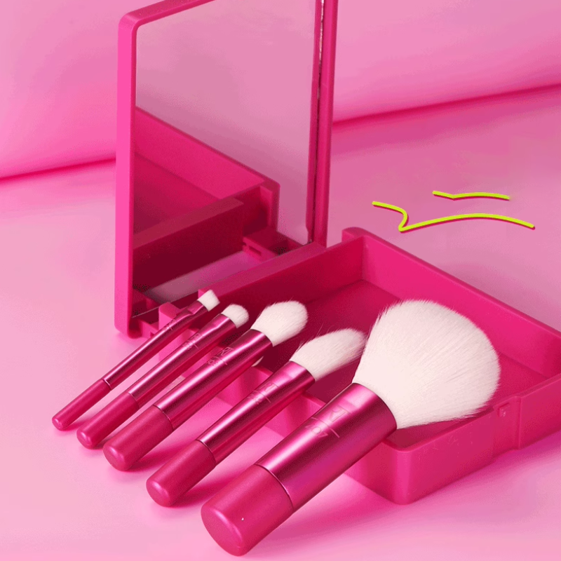 Real Techniques Vivid Escape Glow-To-Go Travel Brush Kit (6-Piece Set) (3332),Real Techniques, Real Techniques แปรง, Real Techniques เซท , real techniques set , แปรง real techniques ซื้อที่ไหน,แปรง real techniques ดีไหม,แปรง real techniques ใช้ยังไง.แปรง real techniques เซตไหนดี